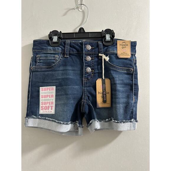 Hippie Girl Blue shorts size‎ 10 New - Picture 1 of 3